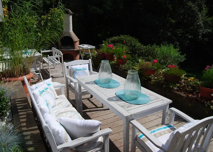 빌라 Exklusive Am Wald Mit Garten, Waldzugang Und Sauna